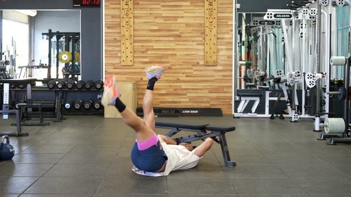 Supine Single Leg Lower