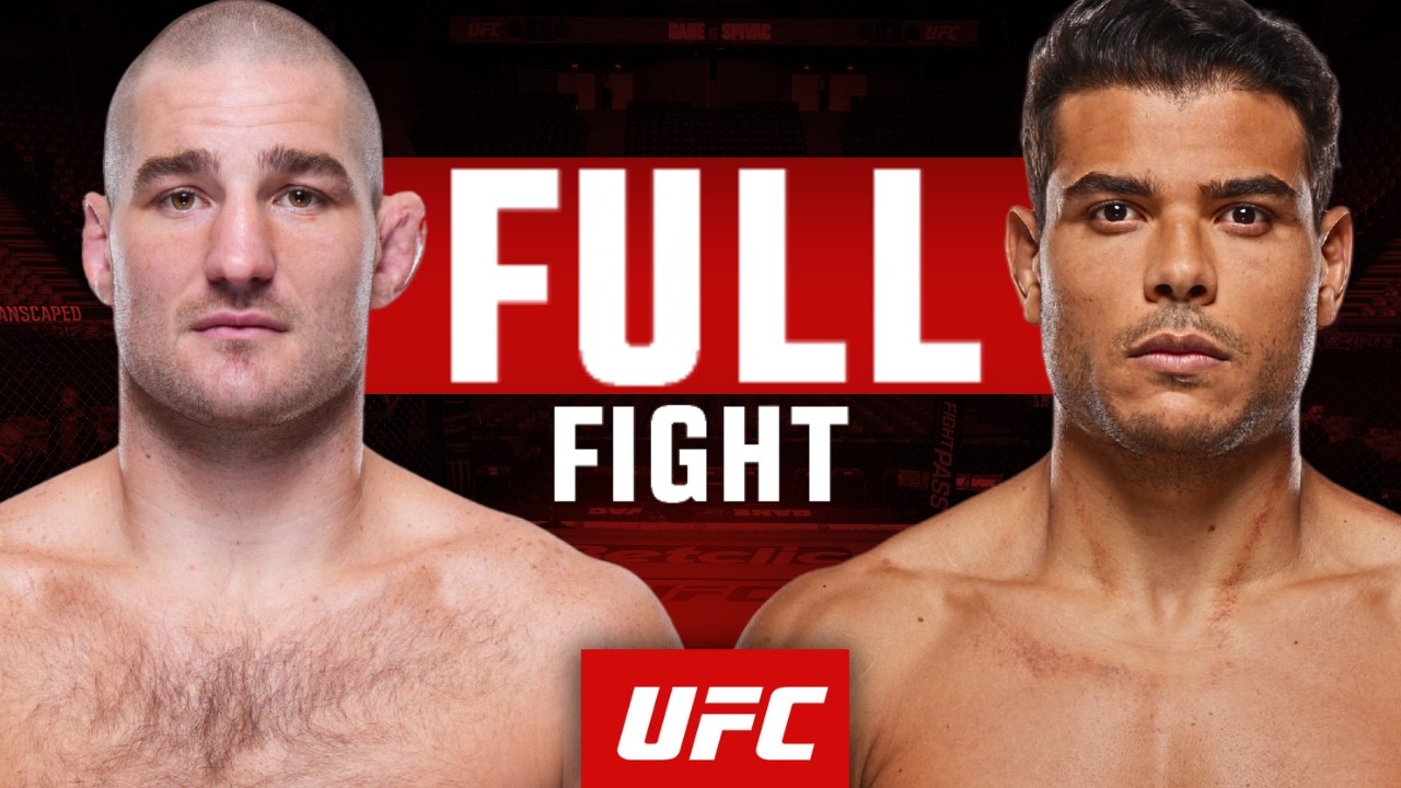 Sean Strickland vs Paulo Costa | Full Fight | UFC Houston
