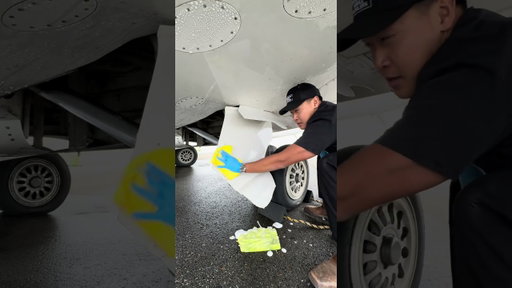 What happens after a Private Jet Deice? #aircraftdetailing #aviation #detailing