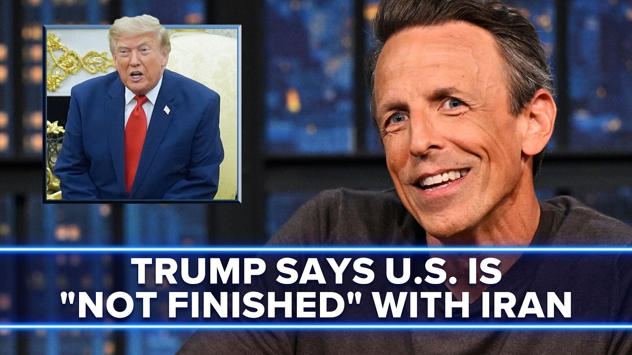 Trump Says U.S. Is "Not Finished" with Iran War