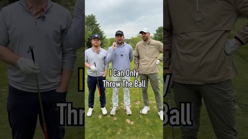 Throw Vs Normal Vs 60 Degree!! Who Wins!?! #golf #shorts #golfer #pga