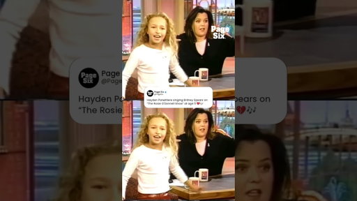 A young Hayden Panettiere channeled Britney Spears in one of her first-ever interviews 💔 #shorts