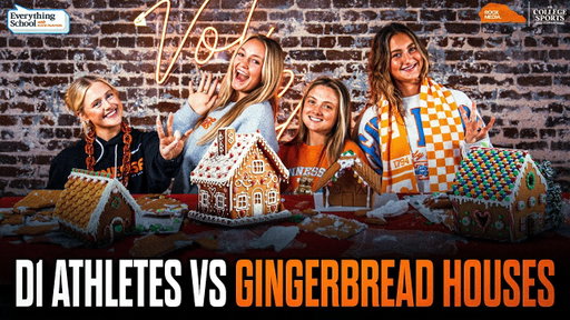 Tennessee Soccer STARS vs Gingerbread Houses! The ULTIMATE Holiday Challenge | Everything School