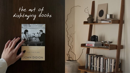 The Art Of Displaying Books In A Small Space