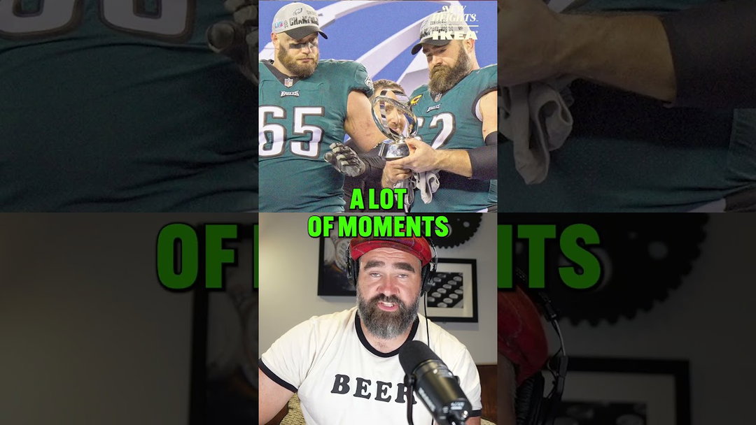 Jason and Travis react to the news of Lane Johnson’s retirement