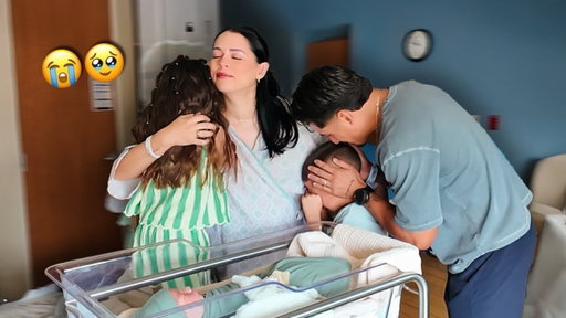 MEETING THEIR BABY BROTHER FOR THE FIRST TIME *emotional* 🥹😭
