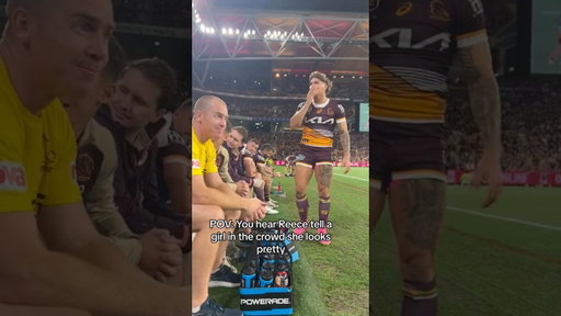 REECE WALSH BLOWS KISS TO GIRL IN CROWD ❤️ 🥺