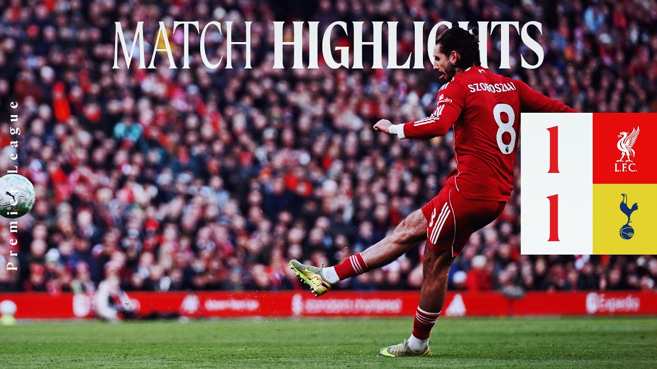 Highlights: Liverpool 1-1 Spurs | Another Szoboszlai Free-Kick