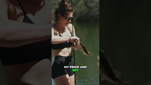 Paddleboard Fishing with Hannah Barron #shorts #fishing
