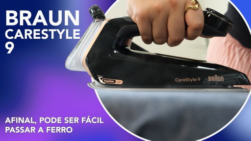 Este Ferro Engoma "SOZINHO"?! Testamos o Braun CareStyle 9