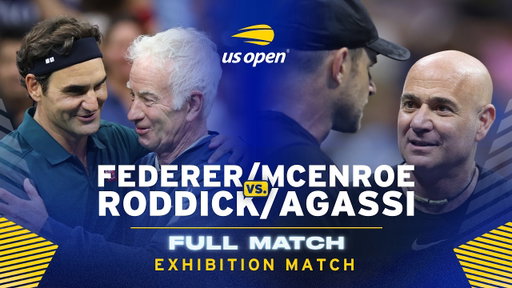 Federer/McEnroe vs. Roddick/Agassi Full Match | Exhibition | 2026 US Open