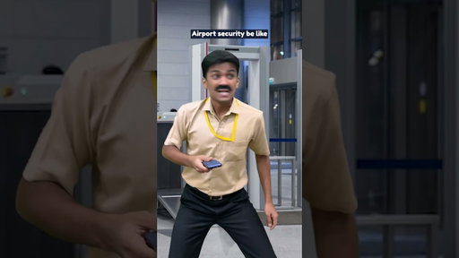 Airport security be like | Manish Kharage #shorts