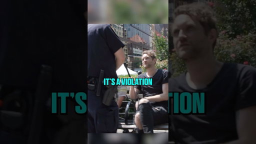They Gave Him a Ticket for Smoking!!!