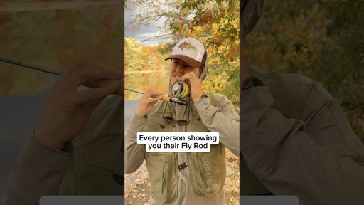 Pretty rare to see a splint resin handle on a featherweight #flyfishing #fishing #outdoors #comedy