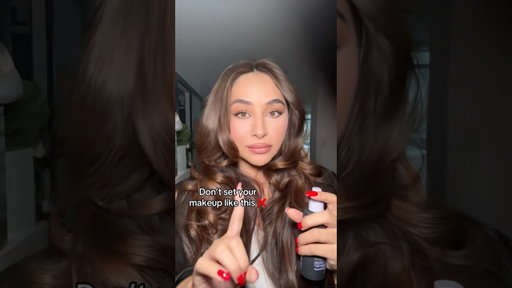 How to set your makeup! #settingspray #makeup #makeupartist