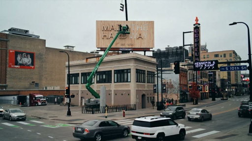 Made the Hard Way — Wood Billboard: Behind the Scenes
