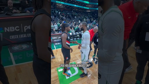 Welcome back Jrue Holiday ☘️ #celtics #nba #shorts