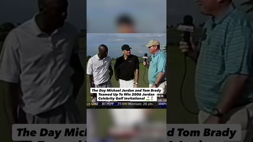 When two of the most competitive GOATS 🐐 ever link up ⛳️
