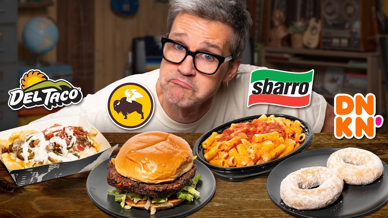 Trying The Most Underrated Fast Food Items