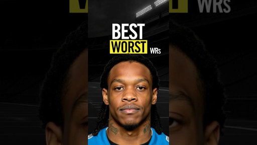 The Best and Worst WRs in Every Round
