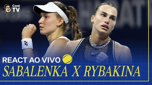 REACT DA FINAL FEMININA DO US OPEN | ARYNA SABALENKA X ELENA RYBAKINA | ESPECIAL US OPEN