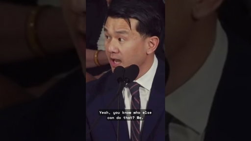 Harvard Grads Cheer Comedian Ronny Chieng's AI Speech