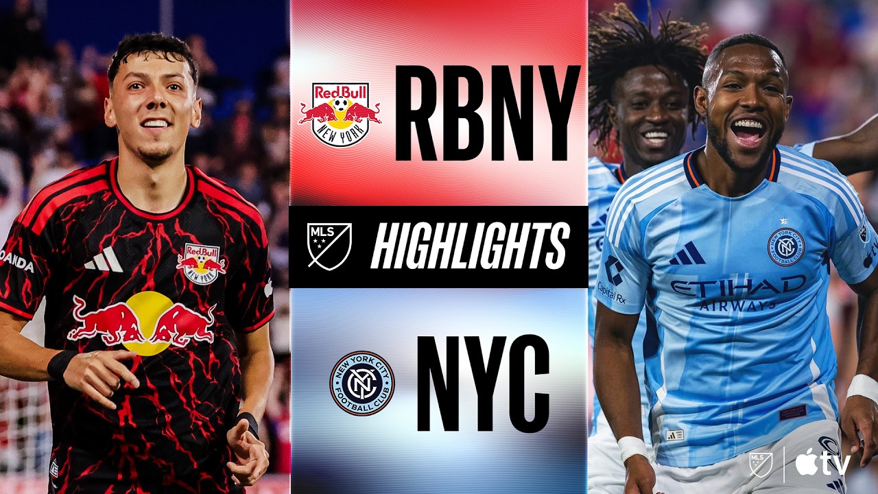 Red Bull New York vs. New York City FC | Full Match Highlights | Hudson River Derby!