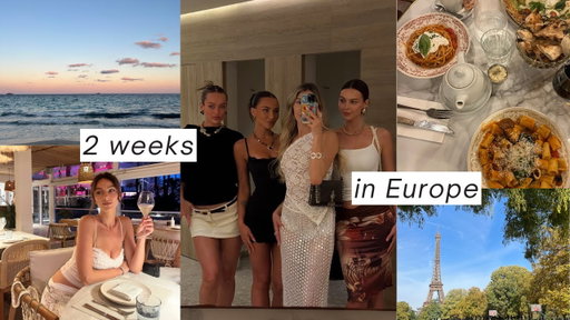 Girls Trip to Europe ✈️ Barcelona, Ibiza & Paris Vlog