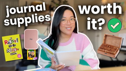 10 journal supplies that are WORTH IT to me // Journal ideas for your 2025 Christmas wishlist