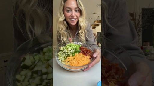 PICKLE PROTEIN PASTA SALAD!!!