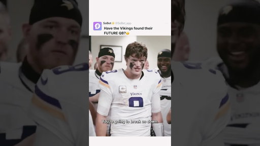Is this guy the future of the Vikings? 😭
