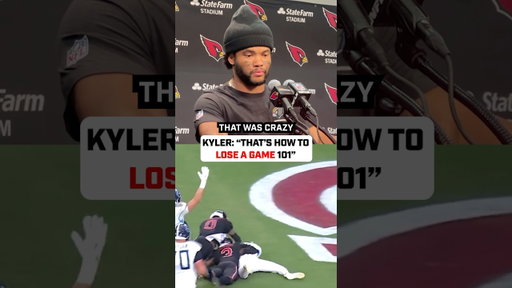 Kyler Murray on EPIC Collapse Against Titans