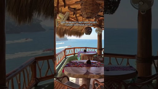 One of Mexico’s best kept secret luxury boutique hotels ✨ #shorts #travel