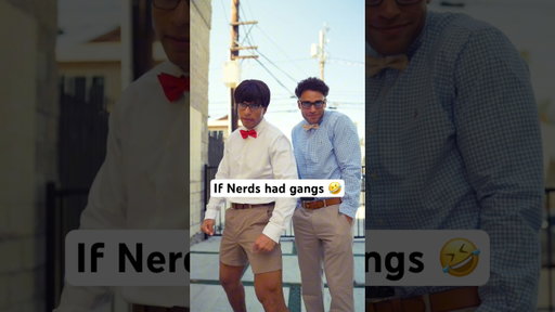 If Nerds had gangs 🤓🤣 #comedyshorts  #snl #sketchcomedy