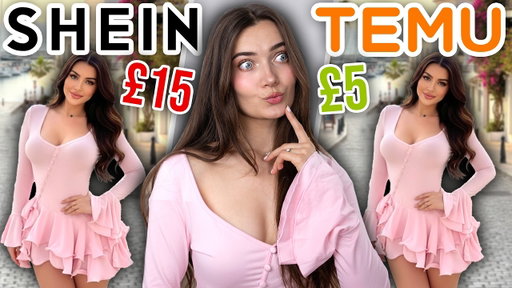 Are TEMU & SHEIN Selling The SAME Products!? LET'S FIND OUT!