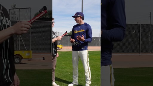 Christian Yelich reveals his FARTHEST HOME RUN EVER…🤯⚾️🦾 #shorts