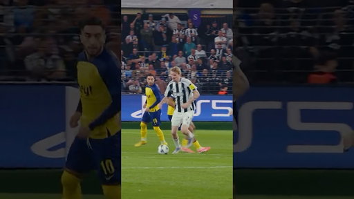 Look at this skill by Nick Woltemade 👀 #championsleague