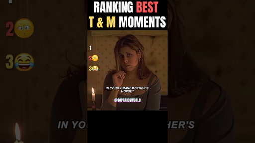 RANKING TONY AND MEADOW BEST MOMENTS #sopranos #tonysoprano
