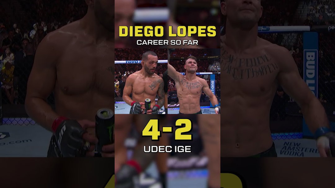 Diego Lopes Career So Far🔥 #ufcwhitehouse
