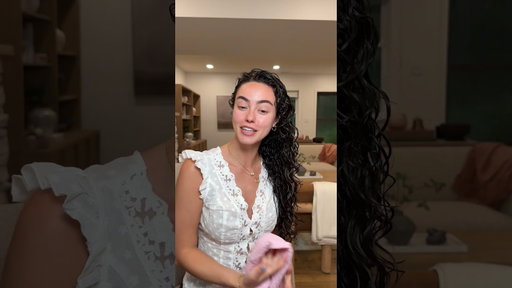 My simplified curly hair routine for my wavy/curly girlies #curlyhairroutine #wavyhairroutine