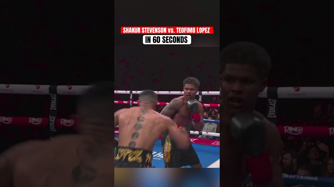 Shakur dominated Teo 🥊 Live on @DAZNBoxing #RING6