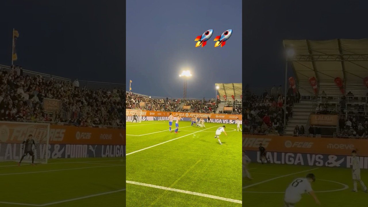 Súper golazo en la goleada del Real Madrid al Atleti en LALIGAFCFUTURES 🚀