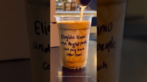 now @venmo and @paypal work together like cream and coffee
