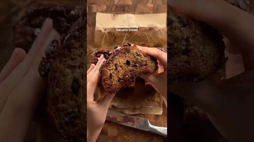 Super Moist Chocolate Chip Banana Bread