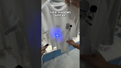Wow #Doraemon store at parco mall in #shibuya #tokyo tshirts transforms with #UVLight #japan