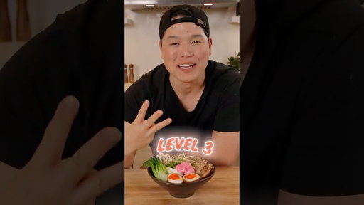 3 Levels Of Ramen