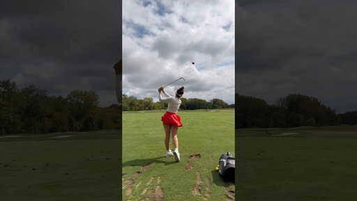 Ground was a little wet so the divot was a little bigger than normal but the swing is feeling solid
