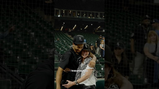 A special moment for Braden and his family 🤍 #MLB #debut #micdup
