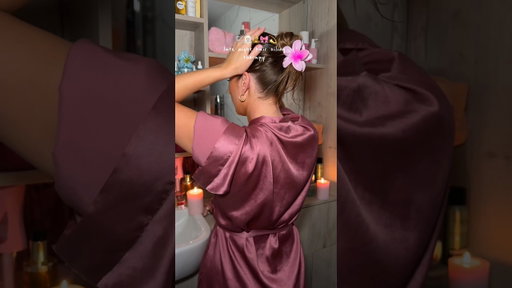 hair oiling therapy 🫧🧸🎀 #haircare #hair #hairoil #hairoiling #haircareroutine #nightroutine