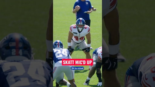 Cam Skattebo boring? Sure 😆 #giants #football #nfl #shorts #newyorkgiants #camskattebo